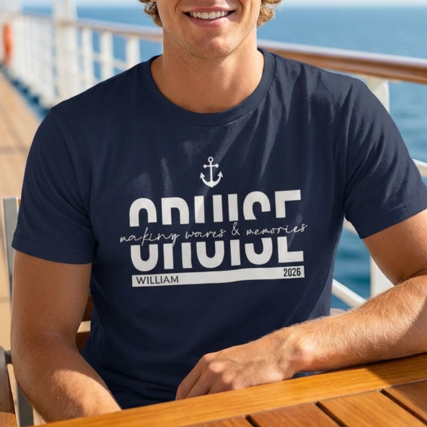 Personalized Cruise Shirt - Making waves & memories