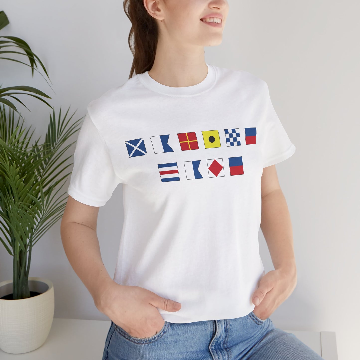 Personalized Nautical Flags T-Shirt