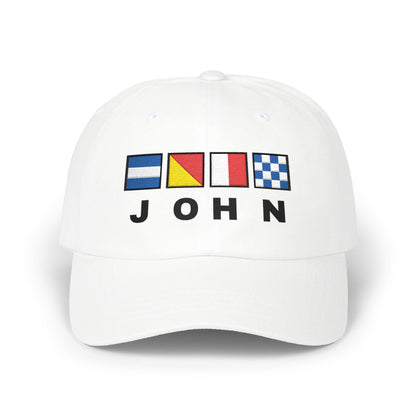 Custom Nautical Flags Dad Hat