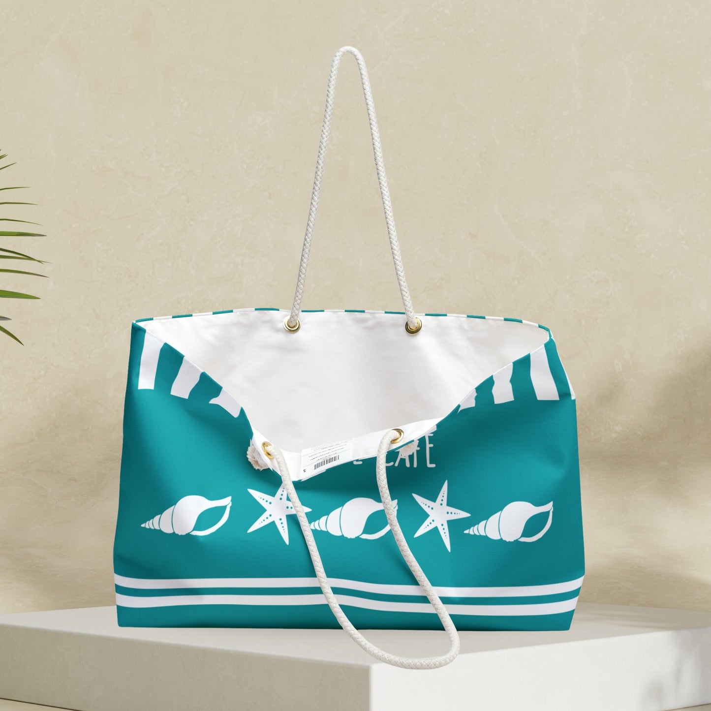 Custom Seashell Starfish Bag for Beach & Sailing
