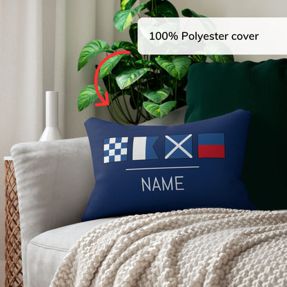 Nautical Flag Pillow