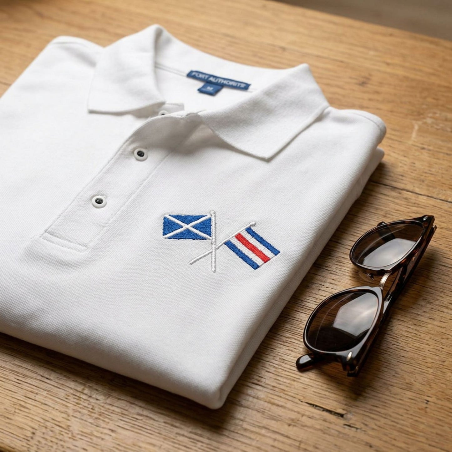 Personalized Nautical Signal Flag Polo Shirt