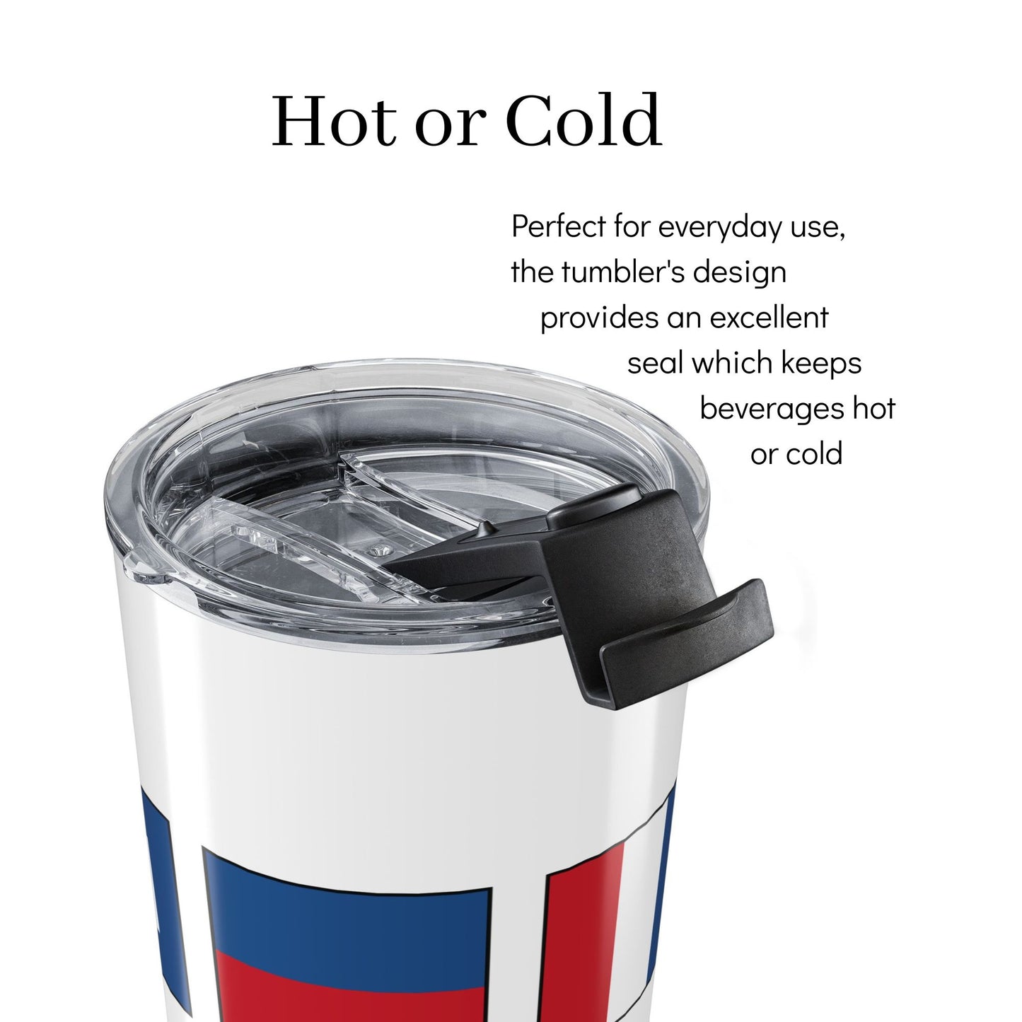 Personalized Nautical Flags Tumbler, 20oz Stainless Steel