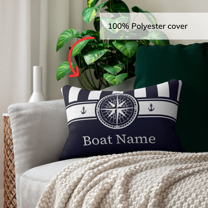 Nautical Compass Pillow Custom