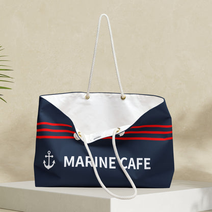 Custom Navy Anchor Bag
