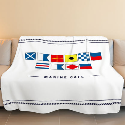 Nautical Flag Blanket