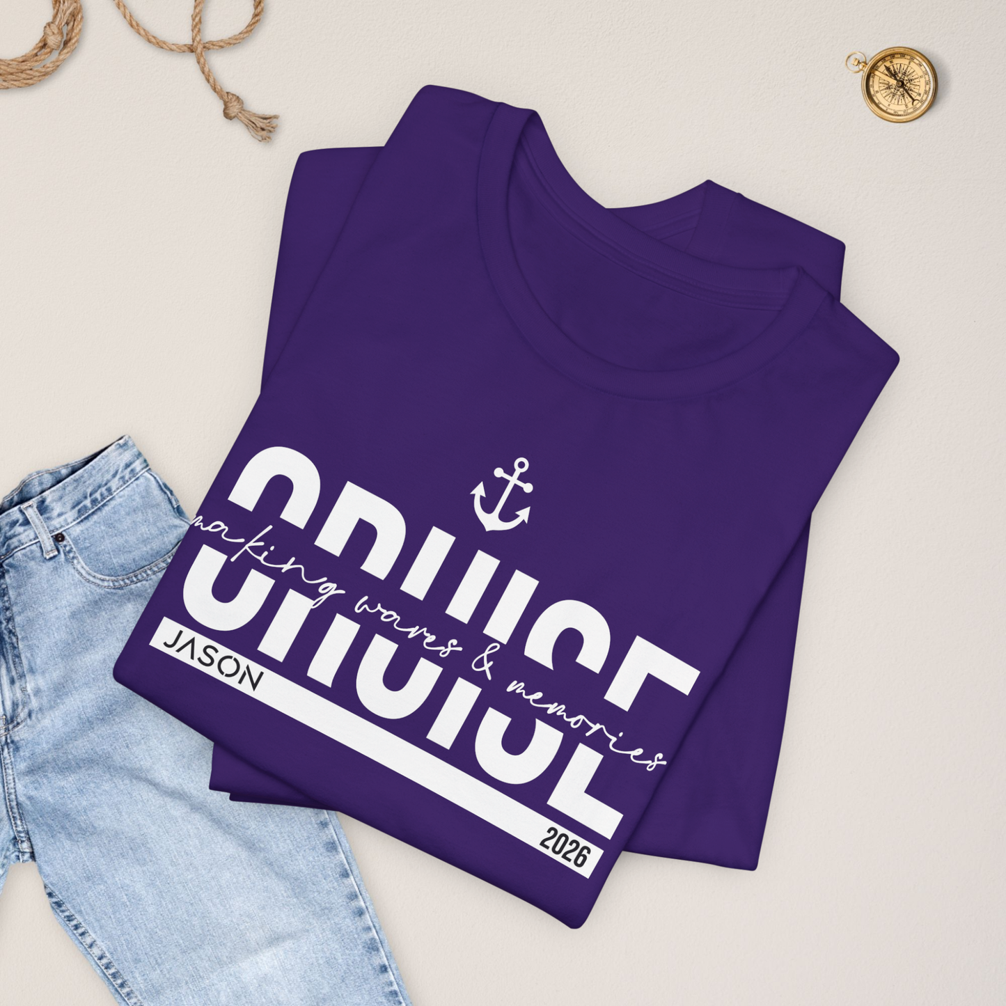 Personalized Cruise Shirt - Making waves & memories