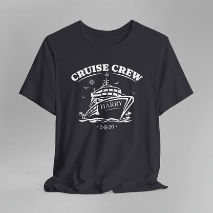 Personalized Cruise Crew Shirt