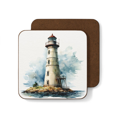 Lighthouse Coaster - Set of 4 (Hardboard Back)