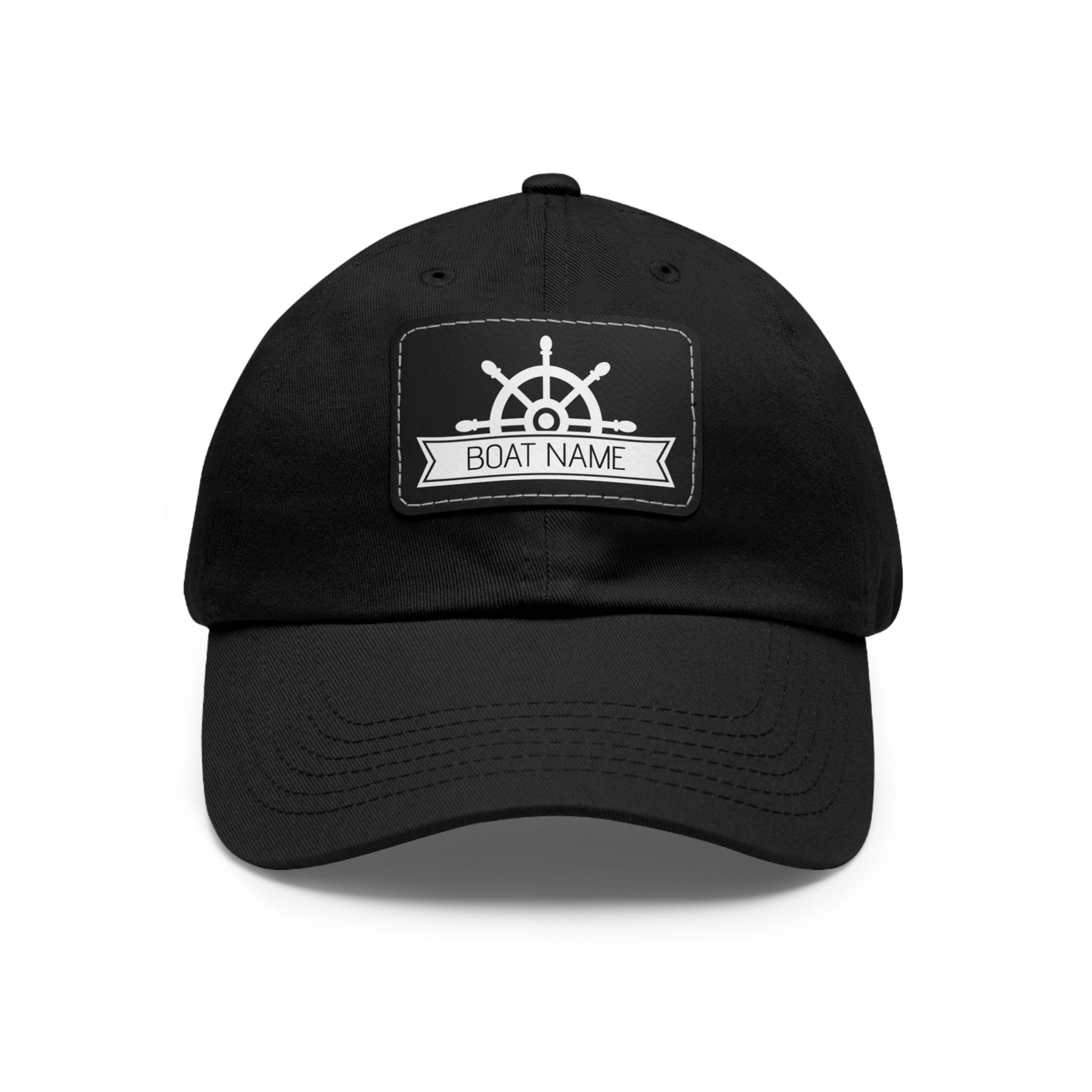 Personalized Dad Hat with Boat Name