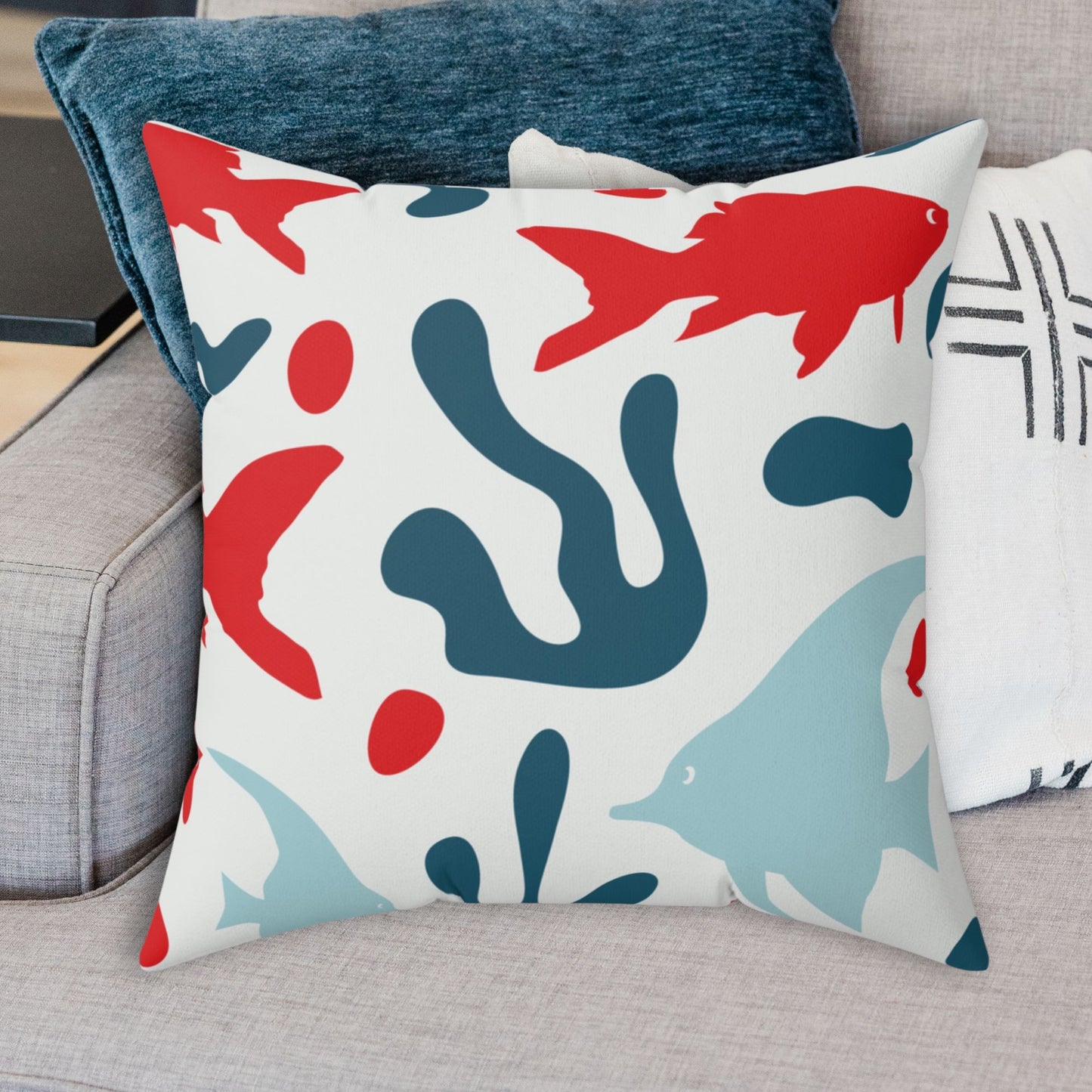 Tropical Fish Pillow