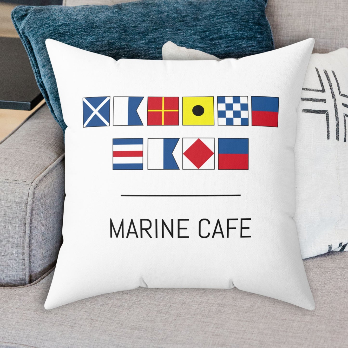 Nautical Flags Pillow