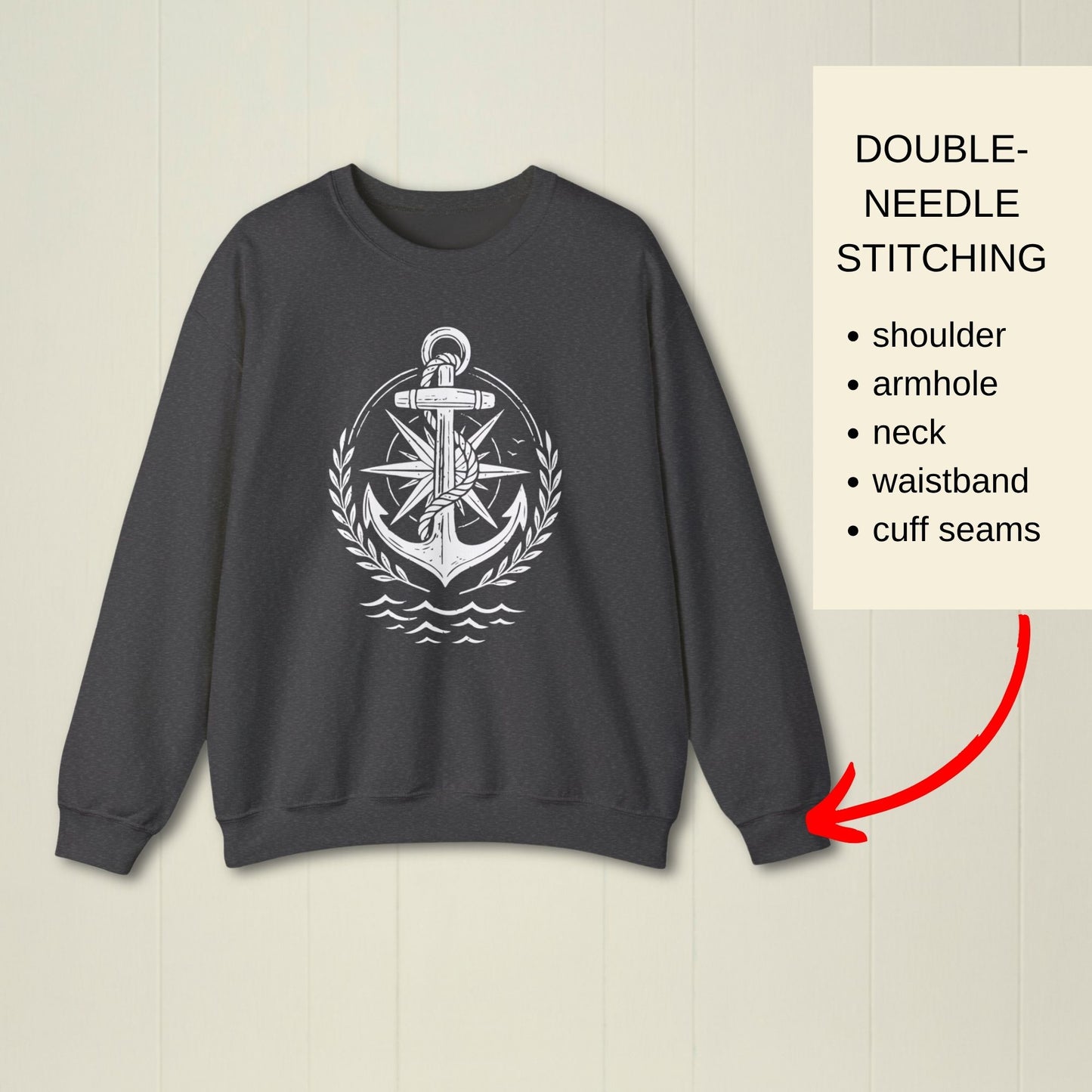 Nautical Anchor Sweatshirt