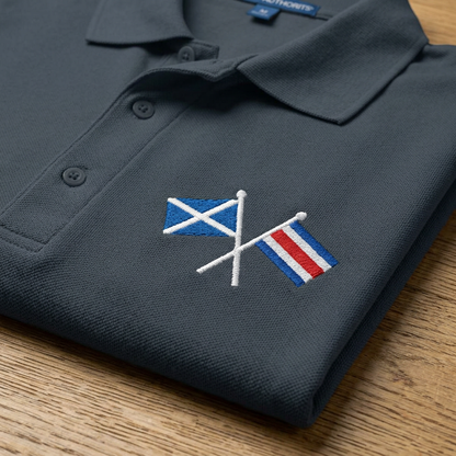 Personalized Nautical Signal Flag Polo Shirt