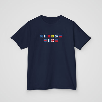 Nautical Flag T-Shirt for Kids and Teens