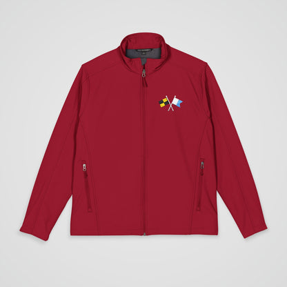 Personalized Nautical Flags Soft Shell Jacket