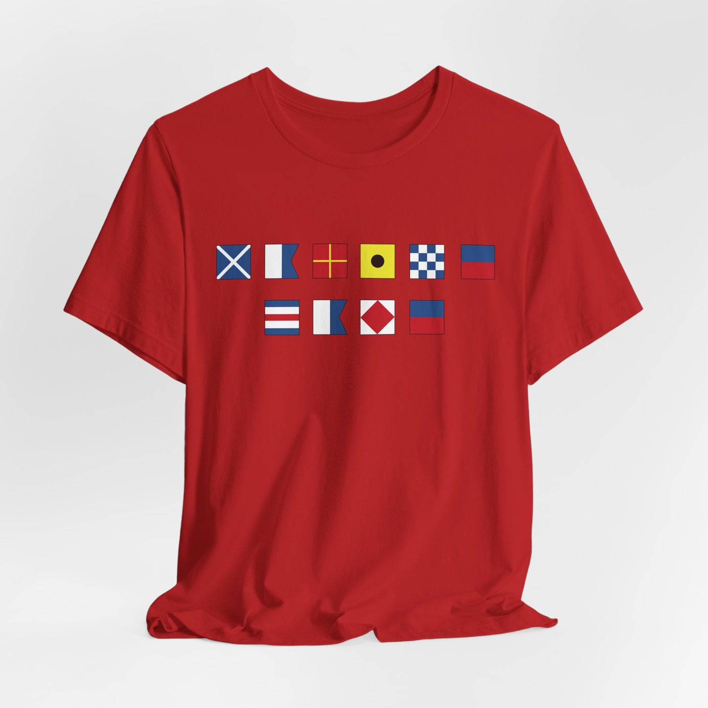 Personalized Nautical Flags T-Shirt