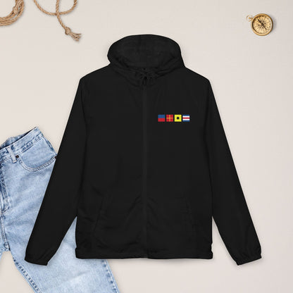 Personalized Nautical Flag Windbreaker Jacket