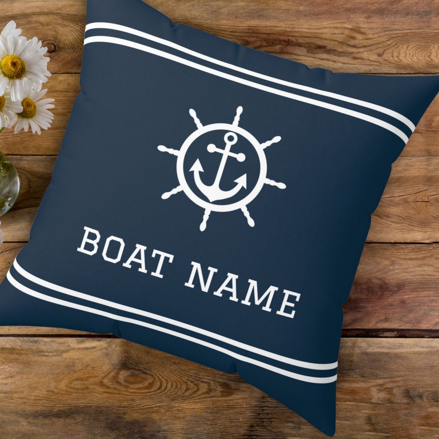 Anchor Boat Pillow