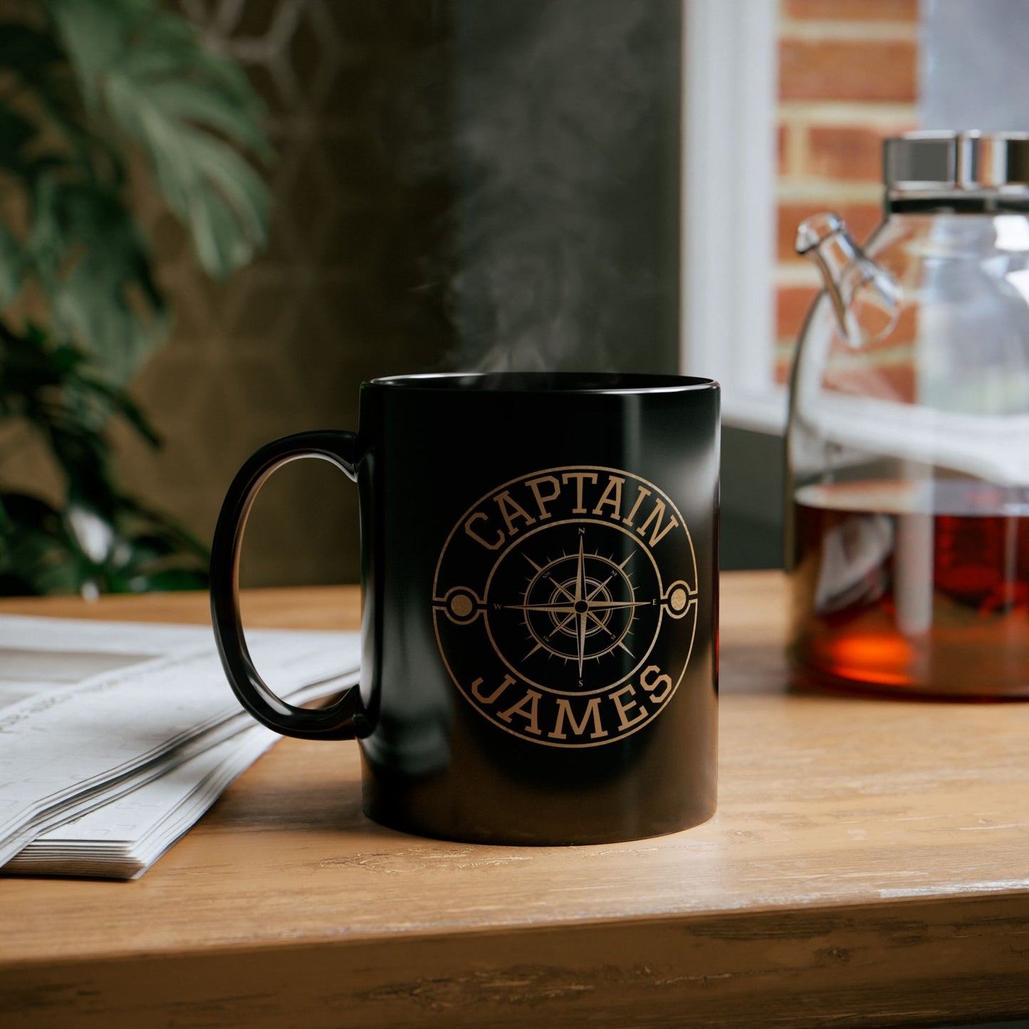 Personalized Nautical Mug for Captain or First Mate