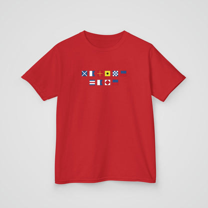 Nautical Flag T-Shirt for Kids and Teens