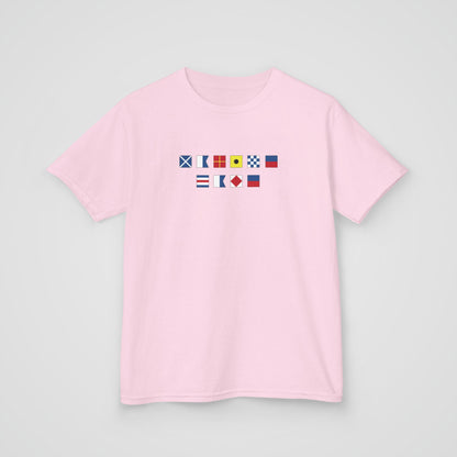 Nautical Flag T-Shirt for Kids and Teens