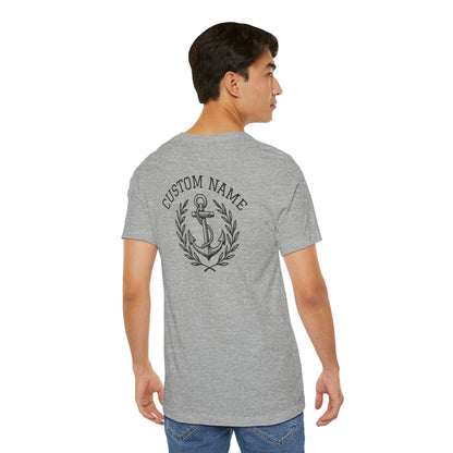Custom Boat Name Anchor T-Shirt