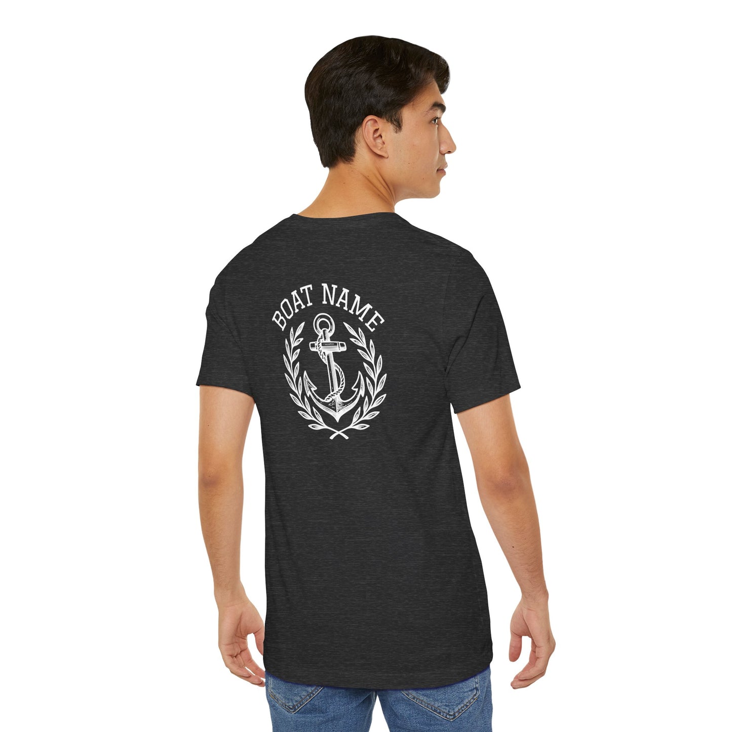 Custom Boat Name Anchor T-Shirt