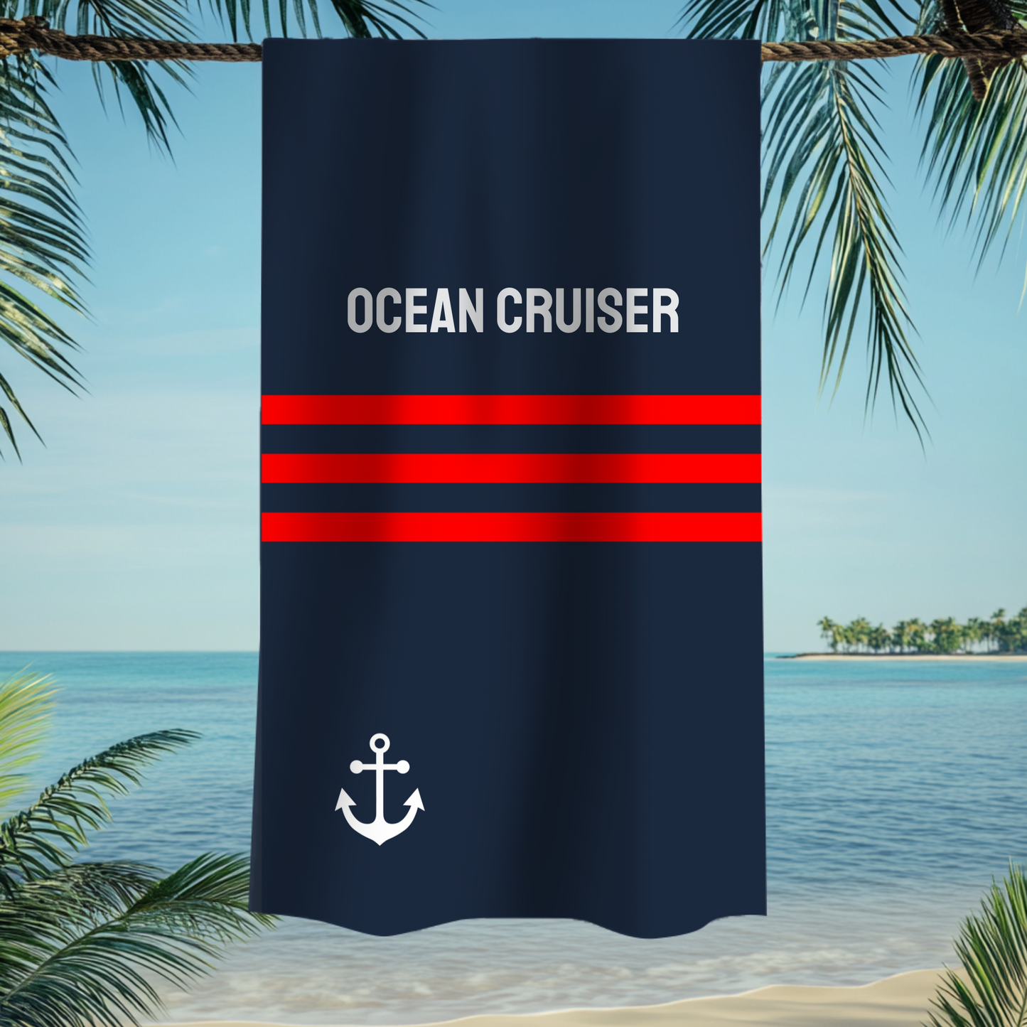 Nautical Beach Towel