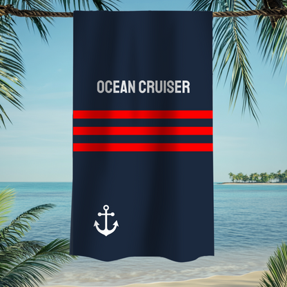 Nautical Beach Towel