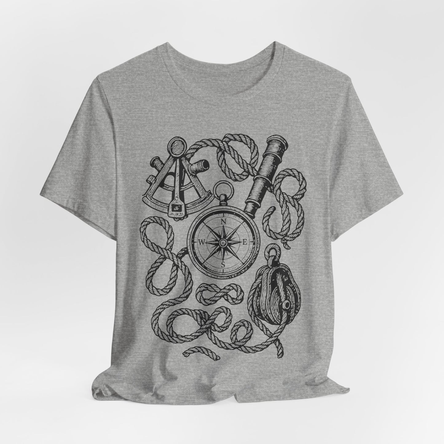 Nautical Compass Rope T-Shirt