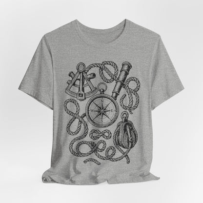 Nautical Compass Rope T-Shirt
