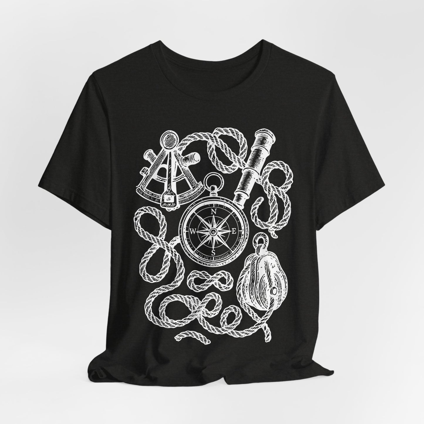 Nautical Compass Rope T-Shirt