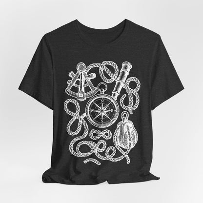 Nautical Compass Rope T-Shirt