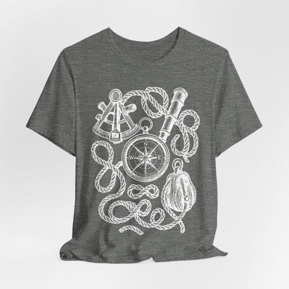 Nautical Compass Rope T-Shirt