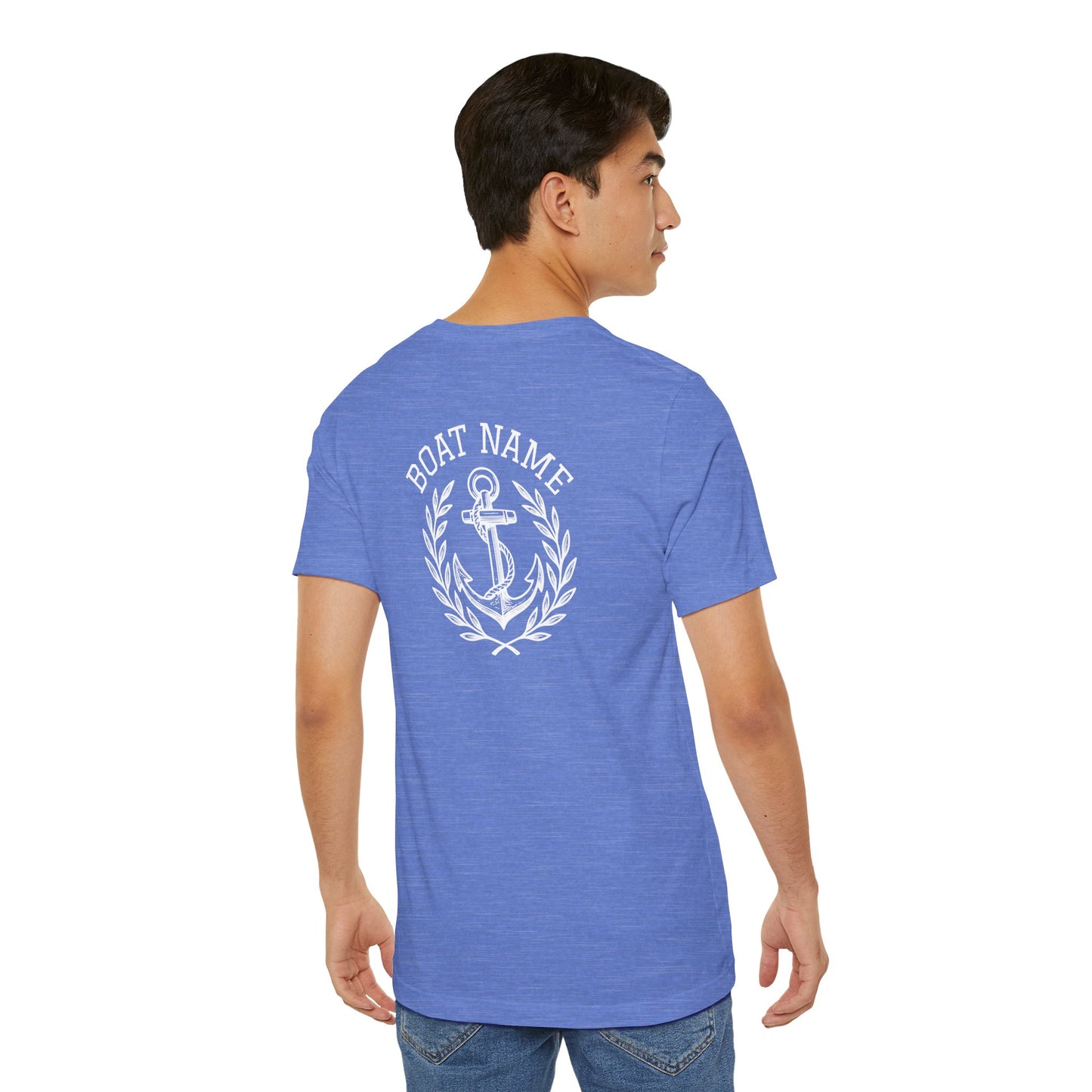 Custom Boat Name Anchor T-Shirt
