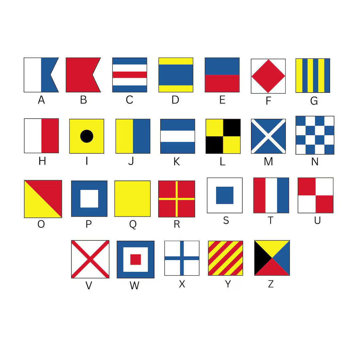 Personalized Nautical Flag T‑Shirt - For Boaters & Sailors