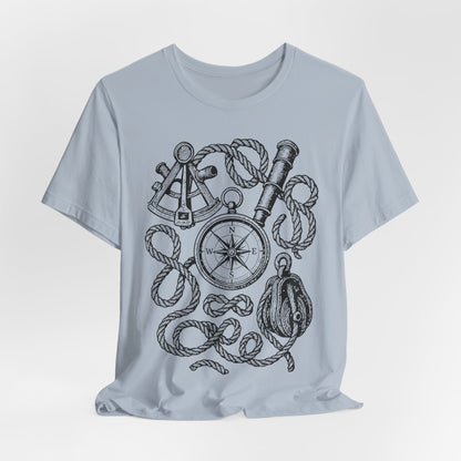 Nautical Compass Rope T-Shirt