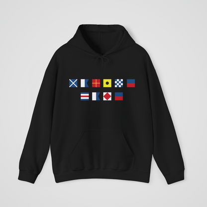 Nautical Flags Hoodie