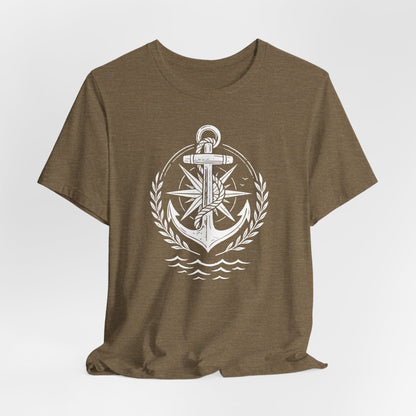 Anchor Compass Nautical T-Shirt