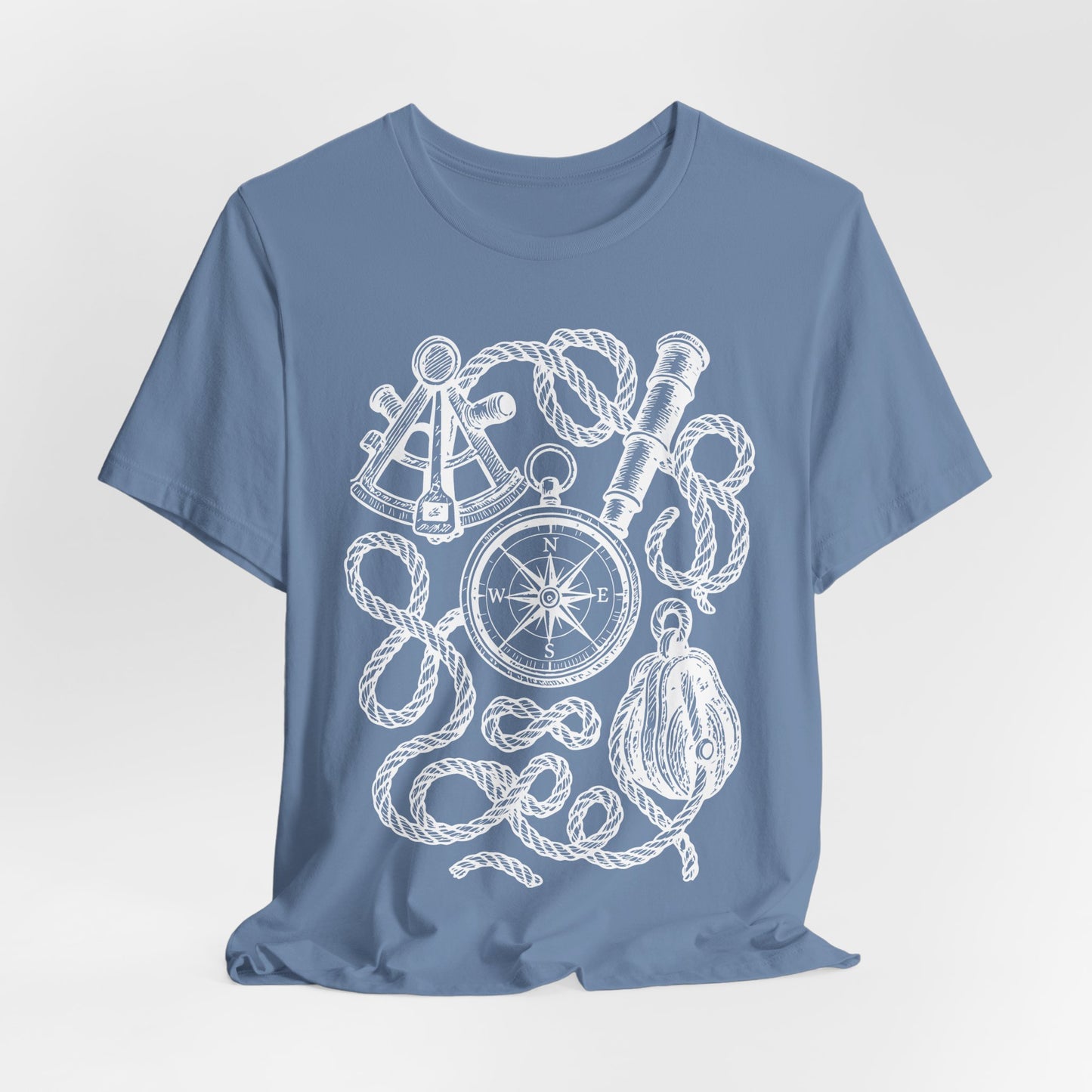 Nautical Compass Rope T-Shirt