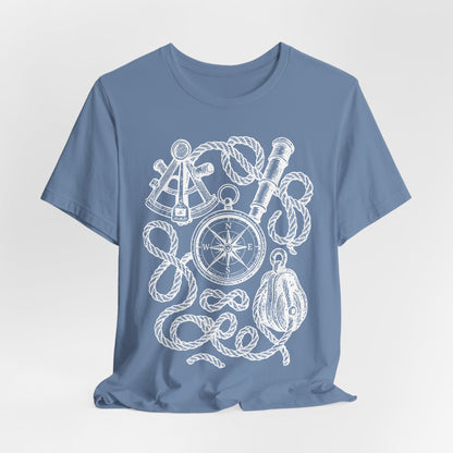 Nautical Compass Rope T-Shirt