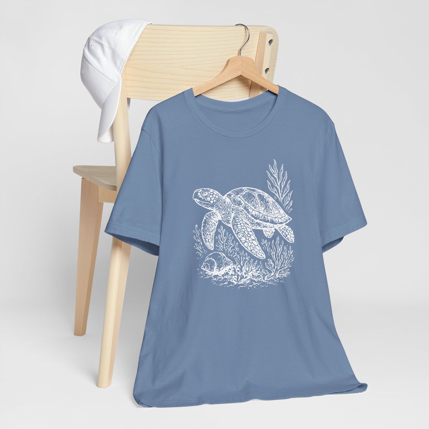 Sea Turtle T-Shirt Nautical Ocean Graphic Tee